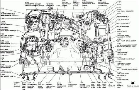lincoln town car parts diagram 